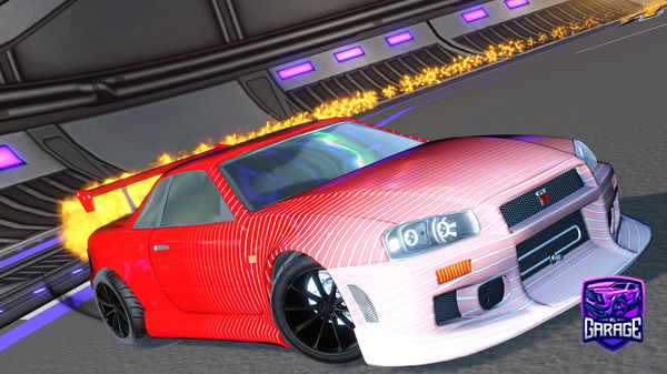 A Rocket League car design from cionen