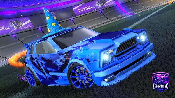 A Rocket League car design from valkyraeRL
