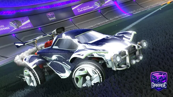 A Rocket League car design from MrWhskrs