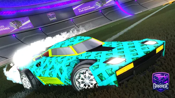 A Rocket League car design from explodingfirefox