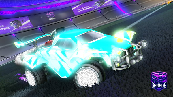 A Rocket League car design from braidedrug70