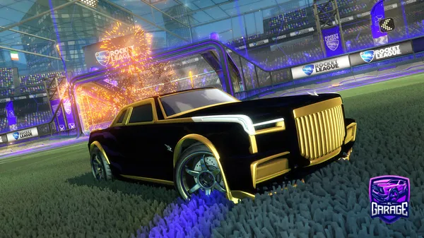 A Rocket League car design from Geo_Hell86