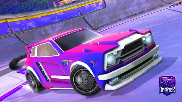 A Rocket League car design from SlackCreator722