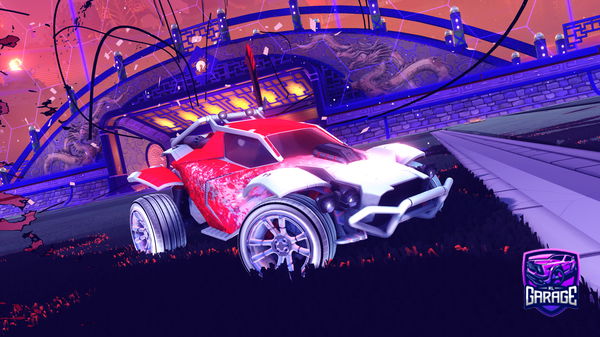 A Rocket League car design from frogurtzz