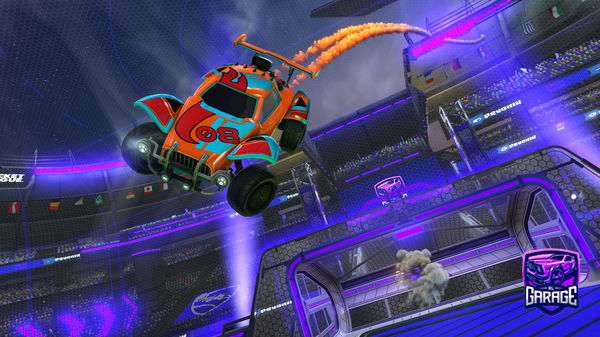 A Rocket League car design from W6M_