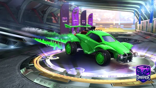 A Rocket League car design from Solfege