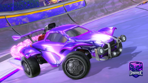 A Rocket League car design from KittyKattGaming