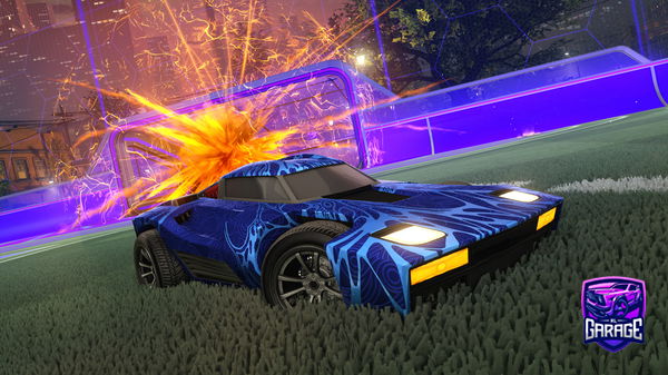 A Rocket League car design from 2waster