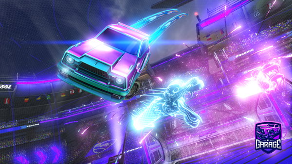A Rocket League car design from bokivitez15
