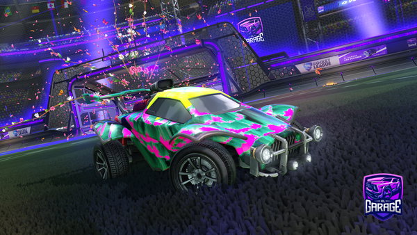 A Rocket League car design from Lykon