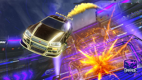 A Rocket League car design from jakl2