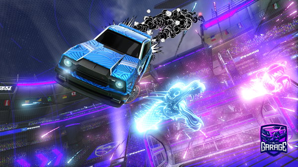 A Rocket League car design from DIEGOSS4PRO