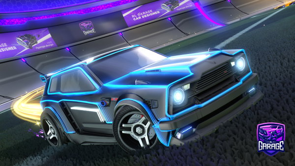 A Rocket League car design from BlackHard_MA
