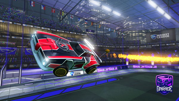 A Rocket League car design from Youtube-Prelusen