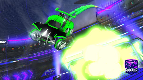 A Rocket League car design from XxcrisxX4806