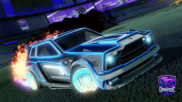 A Rocket League car design from nik_calhan_oglu