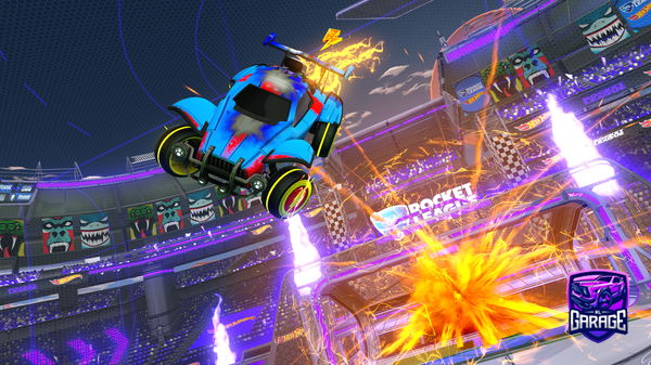 A Rocket League car design from Goldenshot9508