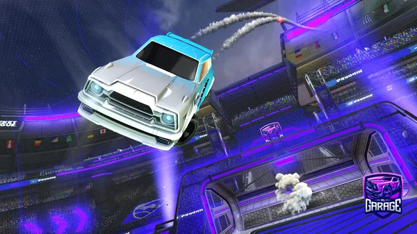 A Rocket League car design from Toxicloughran232