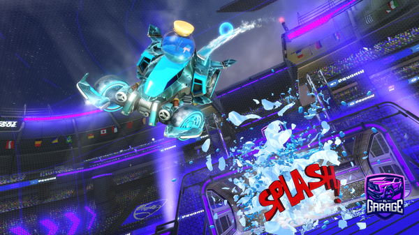 A Rocket League car design from HaukeTrading