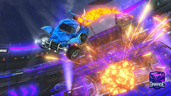 A Rocket League car design from Crabgamer5