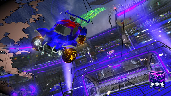 A Rocket League car design from JxshHxrveyy