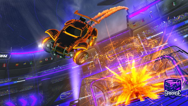 A Rocket League car design from Yo7