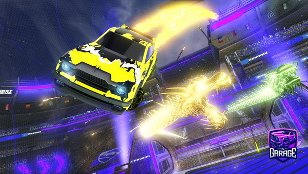 A Rocket League car design from harry_6758
