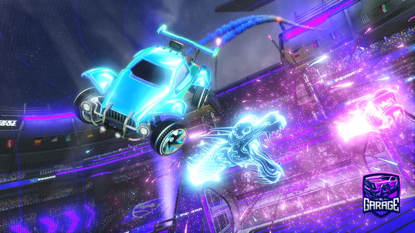 A Rocket League car design from Elixivity