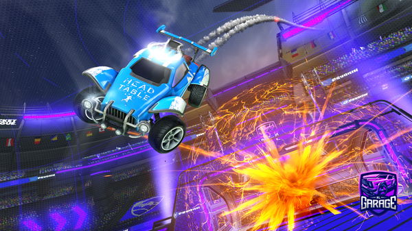 A Rocket League car design from souled