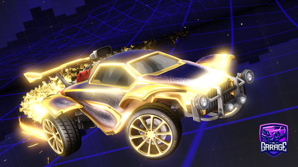 A Rocket League car design from Donnerflame4683