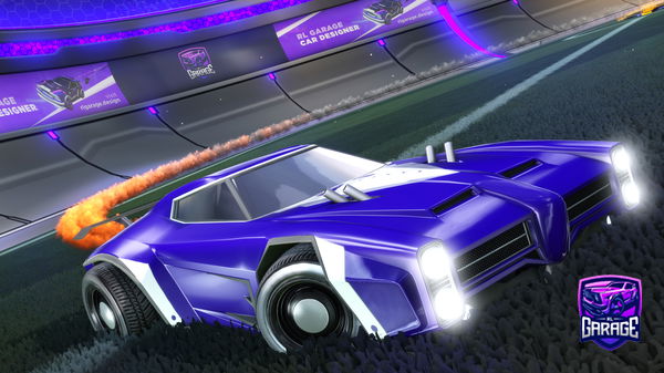 A Rocket League car design from Dominik5230