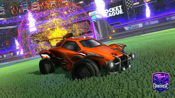 A Rocket League car design from Dylan14z