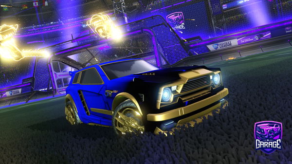 A Rocket League car design from Mysman11