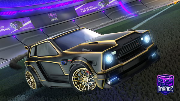 A Rocket League car design from young_Messi