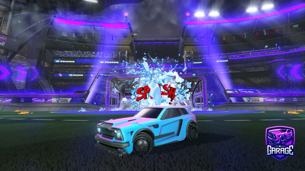 A Rocket League car design from TrulyKuzo