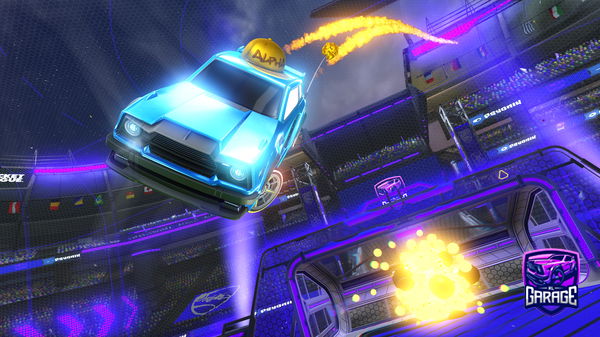 A Rocket League car design from trapgamer2301