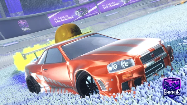 A Rocket League car design from PETR0