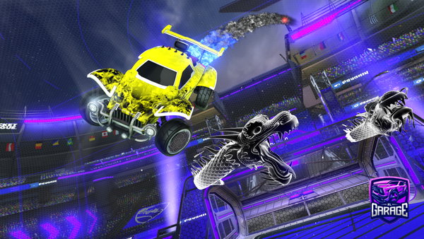 A Rocket League car design from Sky_dcRl