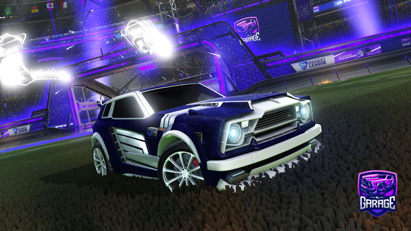 A Rocket League car design from Waffled