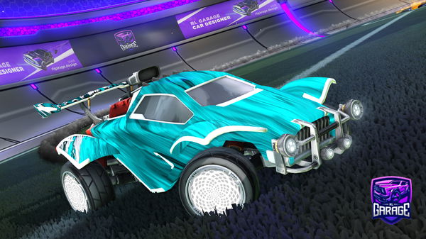 A Rocket League car design from microcyan