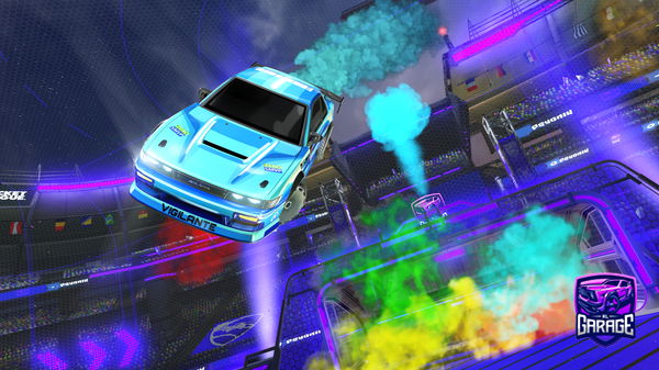 A Rocket League car design from tryvhnb