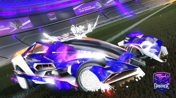 A Rocket League car design from HamGod