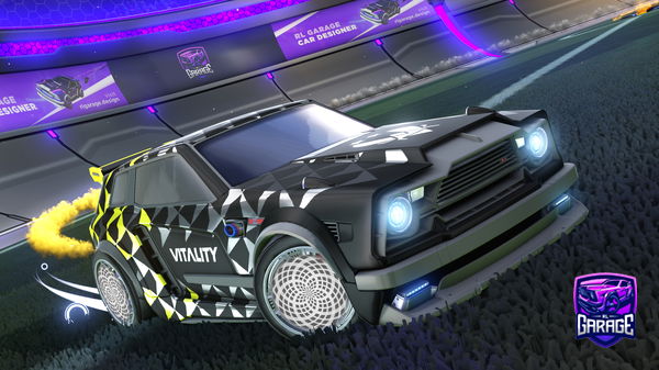 A Rocket League car design from Luca2173