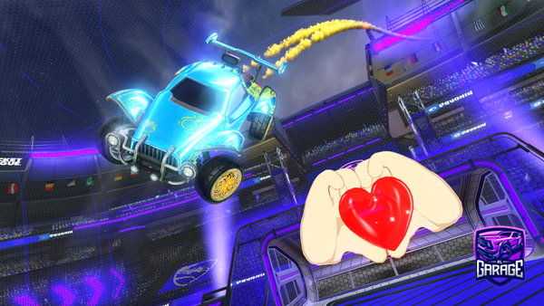 A Rocket League car design from zz07