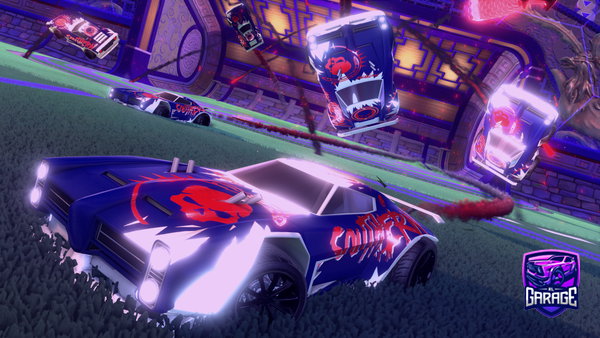 A Rocket League car design from vzluv