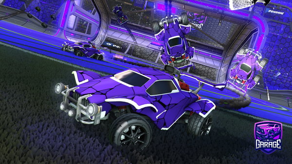 A Rocket League car design from Slizzr