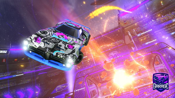 A Rocket League car design from PipoMartje