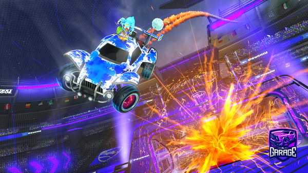 A Rocket League car design from skinticket7081