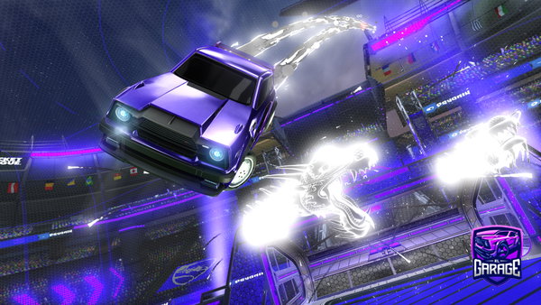 A Rocket League car design from B0x3dByL1nny