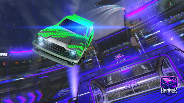 A Rocket League car design from ArxenicRL